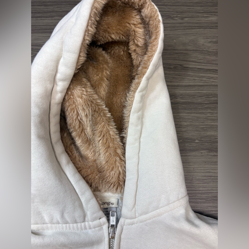 Y2K Billabong Fur Lined Hood Jacket Size Large - Picture 3 of 9